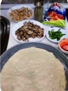 عکسی از دستور خمیر پیتزا فوری و راحت