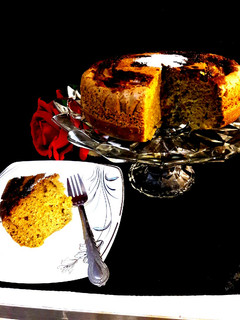 عکسی از دستور کیک شیرموزخرما بدون فر(انرژی زا)