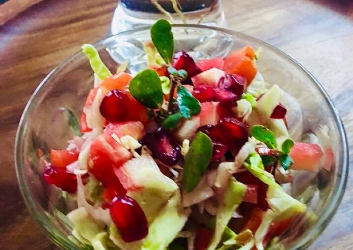 Luni bhaji salad..!!!!(purslane)