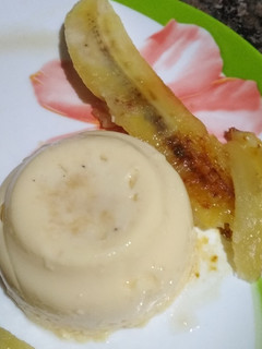 Una foto de Flan de huevo al microondas