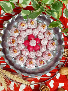 عکسی از دستور باسلوق ژله ای یلدایی