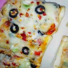 A picture of Pizza tart.