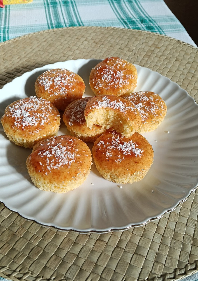 Una foto de Mini magdalenas de naranja