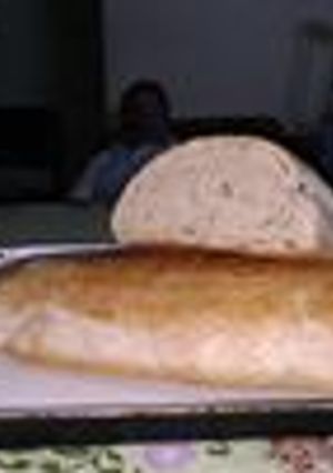 Una foto de Pan casero hecho con levadura madre
