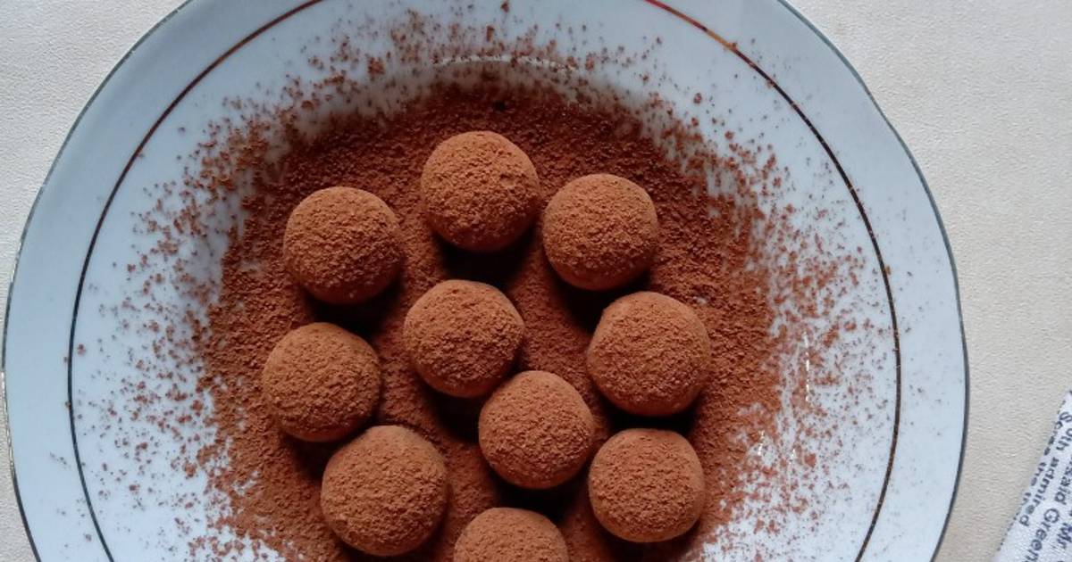 Resep Condensed Milk Chocolate Truffle oleh Elvira Yus Cookpad