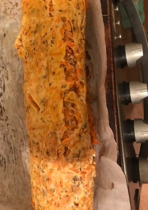 Sárgarépás tekercs recept fotója