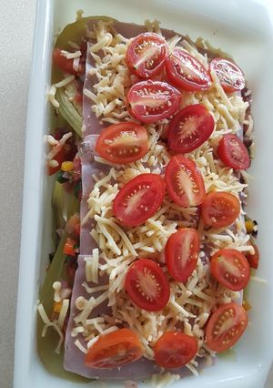 Una foto de Lasagna de berenjenas