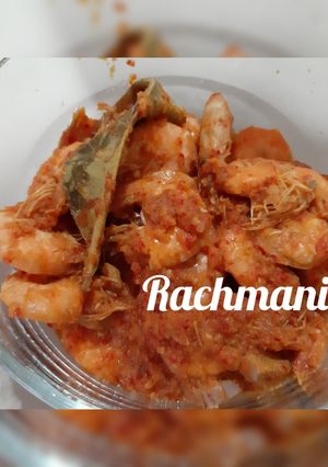 Foto resep 🦐Udang balado