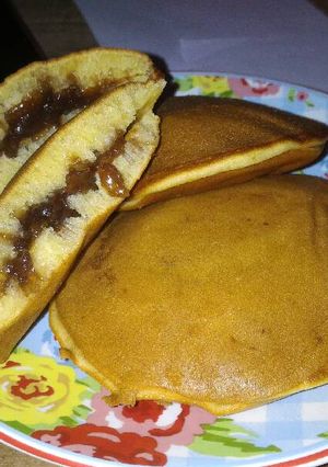 Foto resep Dorayaki Isi Kacang Merah