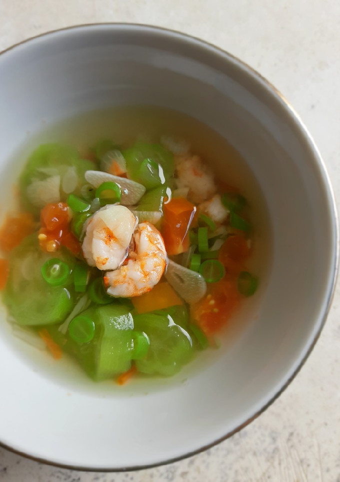 Foto resep Bening udang oyong #mpasi4bintang #tantanganpertamaku