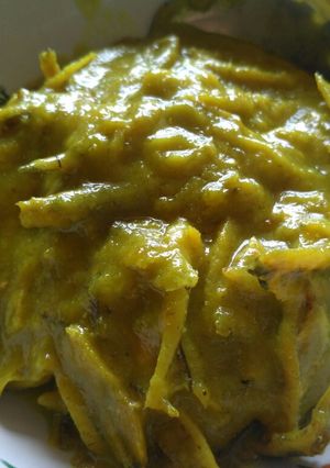 Foto resep Teri Gulai Jruk (Durian)
