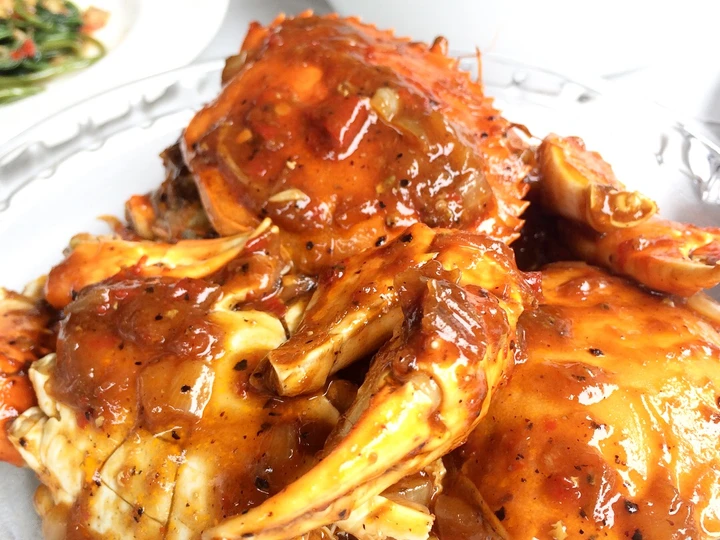 Cara Mudah Membikin Resep Kepiting Saus Lada Hitam yang Bikin Ngiler Anti Ribet, Uenak Banget