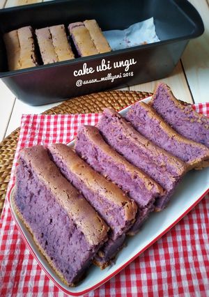 Foto resep Cake ubi ungu