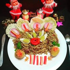 A picture of Fried egg Chowmein.