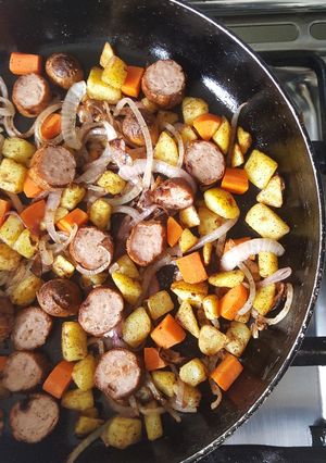 A picture of Sausage Breakfast Potatoes.