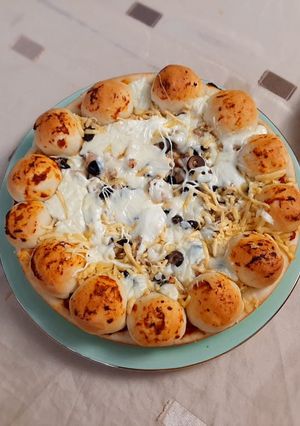صورة لوصفة بيتزا ستافت كراست 🍕