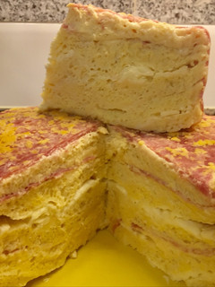 Una foto de Pastel jamón de York y queso