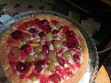 Tarta de fruta súper rápida