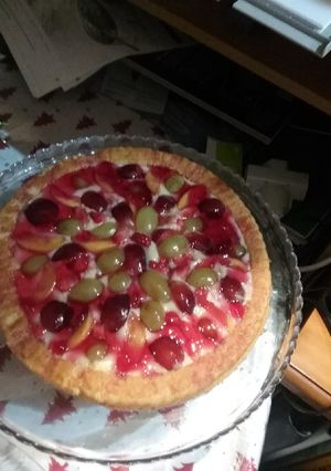 Una foto de Tarta de fruta súper rápida