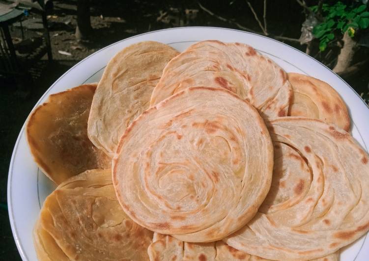 Cara Gampang Menyiapkan Roti maryam 🍥🍥🍥 yang Enak