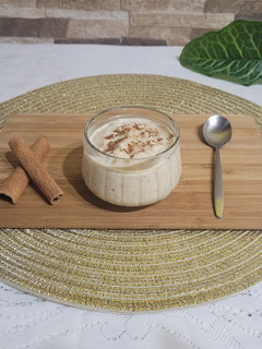 Una foto de Arroz con leche de soja