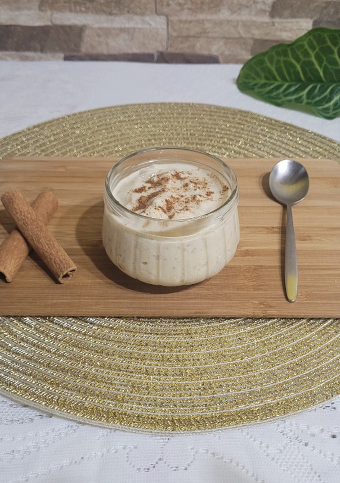 Una foto de Arroz con leche de soja