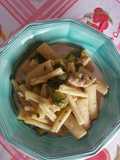 Sposalizio di pasta con tonno e zucchine