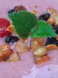 Smoothie dâu tây granola