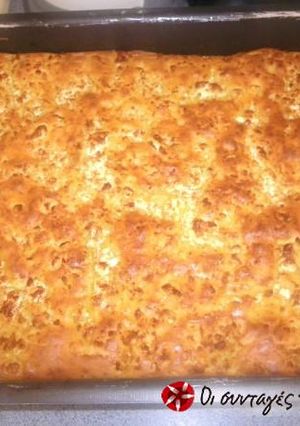 A picture of Kourkoutopsomo (Greek Yogurt Feta Bread).
