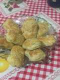 Rollitos de hojaldre, rellenos de carne 🍖 y vegetales 🥬