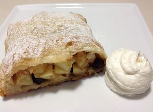 Una foto de Strudel de manzana fácil