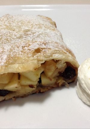 Una foto de Strudel de manzana fácil
