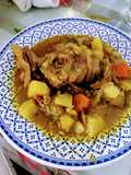 Menestra de cordero en olla exprés