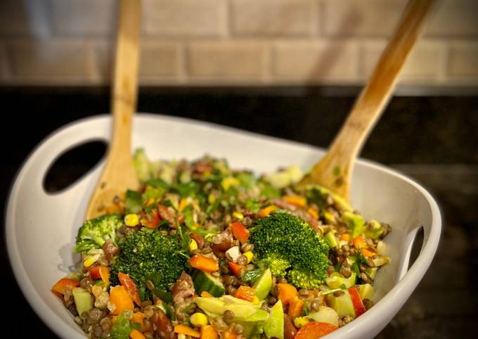 Mediterranean Lentil Salad