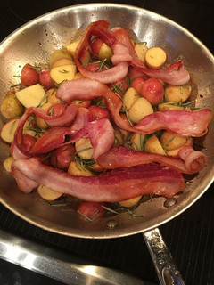 A picture of Bacon Rosemary Potatoes.