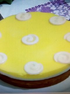 صورة لوصفة تارت باردة بكريمة الحامض