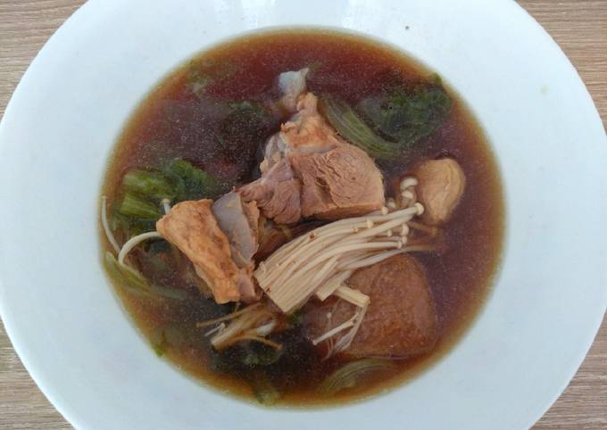 Simple Way to Prepare Ultimate 肉骨茶 Herbal Pork Rib Soup (Bak Kut Teh)