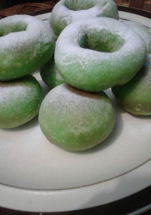 Foto resep Donat pandan sp(tante n tanke/tanpa telur n kentang)