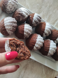 Foto di Madeleine al cioccolato