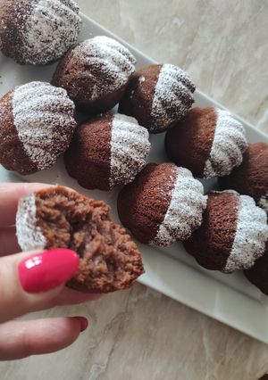 Foto di Madeleine al cioccolato