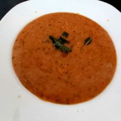 A picture of My Chickpea & Butternut squash Soup ❤.