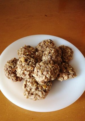 Una foto de Galletas saludables en microondas