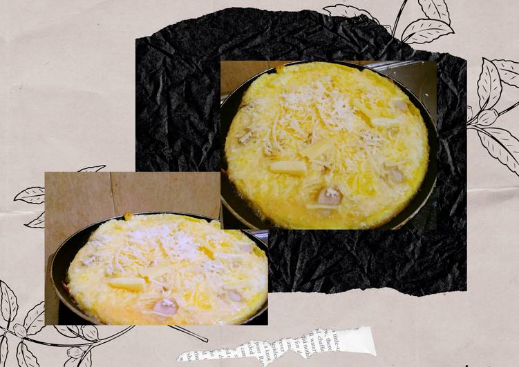 Bagaimana Membuat Fluffy omlette creamy ala rumahan Anti Gagal