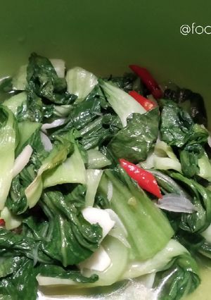 Foto resep Sayur Sawi Kuah Simple