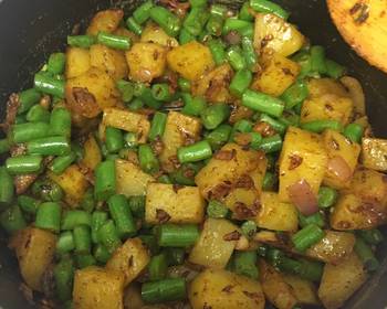 Fast Cooking Methods French BeansGreen Beans Potato Stir Fry Yummy