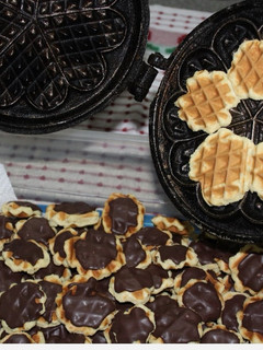 Una foto de Waffeln kuchen