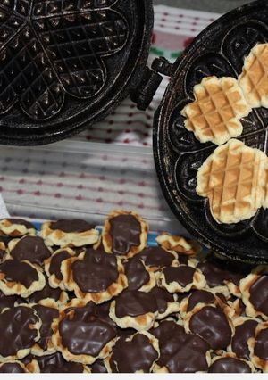 Una foto de Waffeln kuchen