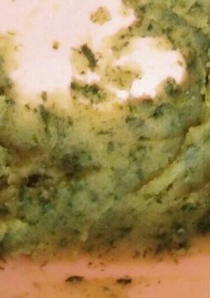 Foto resep MPASI ubi + bayam + evoo
