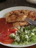 Pechuga a la plancha con catsup