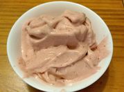 Una foto de helado cerezas